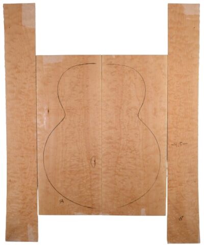 Maple (Big Leaf) GuitarSet4pcATC L20082.G.019