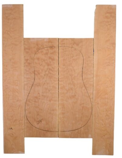 Maple (Big Leaf) GuitarSet4pcATC L20082.G.028