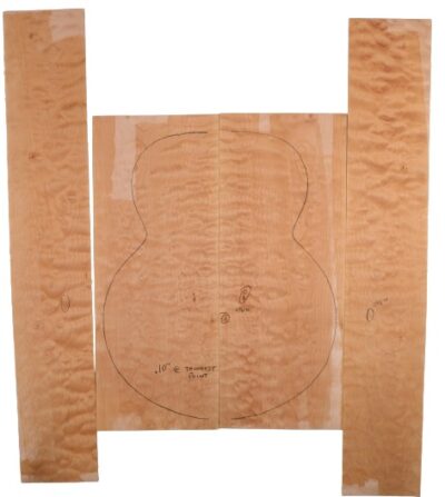 Maple (Big Leaf) GuitarSet4pcATC L20082.G.040