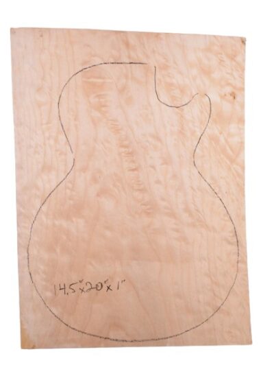 Maple (Big Leaf) GuitarSolidBodyTopATC L20082.G.050