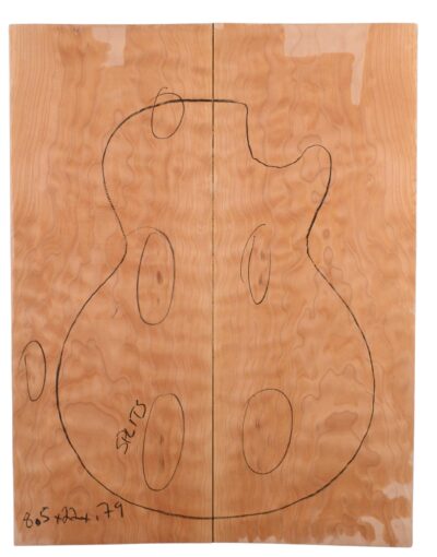 Maple (Big Leaf) GuitarSolidBodyTopATC L20082.G.063
