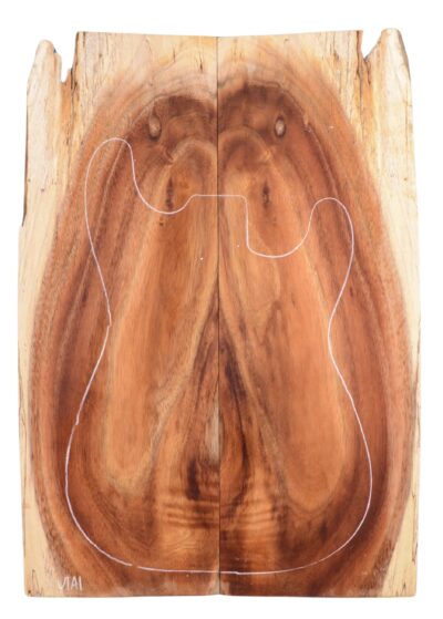 Koa GuitarSolidBodyTopATC L20164.G.082
