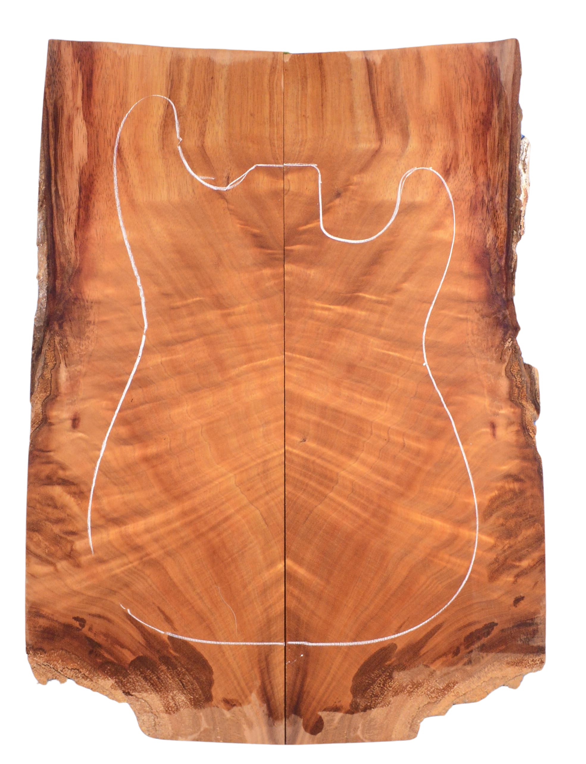 Koa GuitarSolidBodyTopATC L20164.G.139