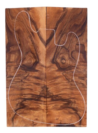 Koa GuitarSolidBodyTopATC L20164.G.153
