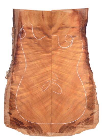 Koa GuitarSolidBodyTopATC L20164.G.158