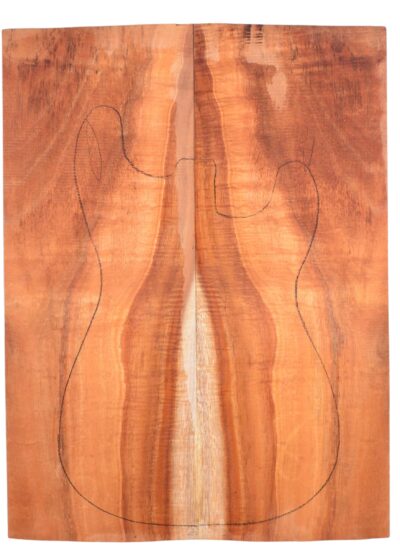 Koa GuitarSolidBodyTopATC L20164.G.159