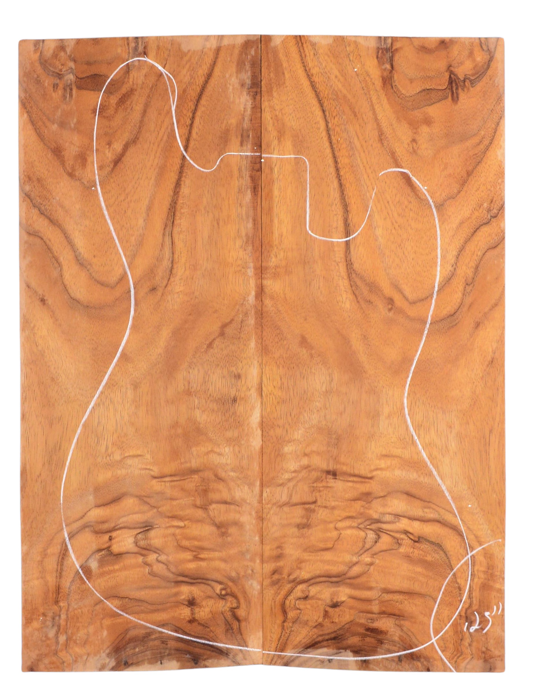 Koa GuitarSolidBodyTopATC L20164.G.161