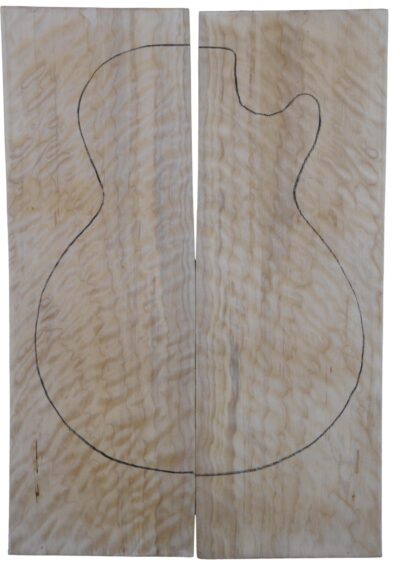 Maple (Big Leaf) GuitarSolidBodyTopATC L20174.G.031