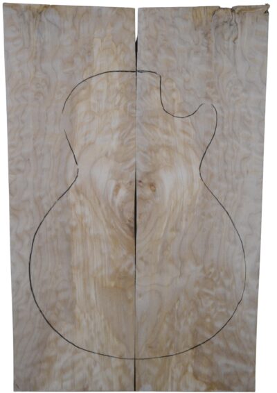 Maple (Big Leaf) GuitarSolidBodyTopATC L20174.G.044
