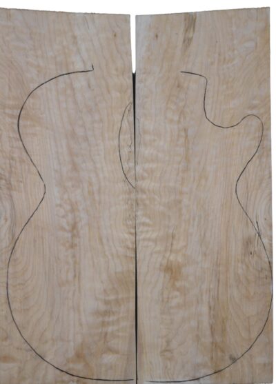 Maple (Big Leaf) GuitarSolidBodyTopATC L20174.G.065