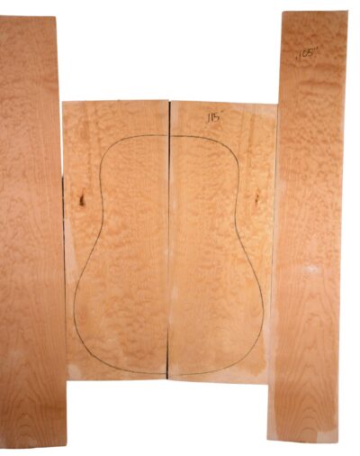 Maple (Big Leaf) GuitarSet4pcATC L20199.G.005