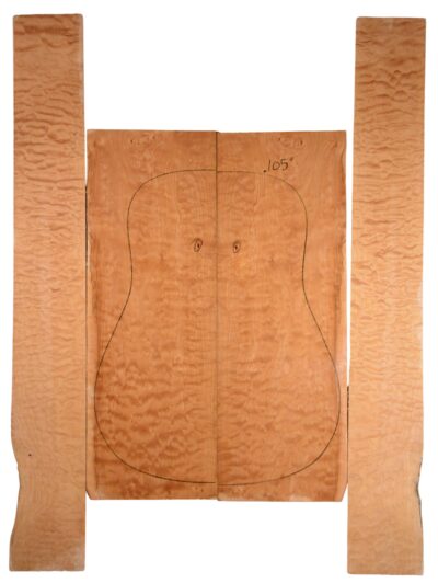 Maple (Big Leaf) GuitarSet4pcATC L20199.G.013