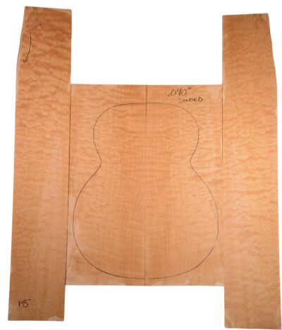 Maple (Big Leaf) GuitarSet4pcATC L20199.G.023