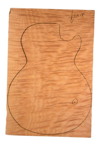 Maple (Big Leaf) GuitarSolidBodyTopATC L20199.G.041