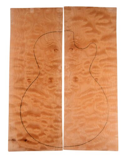 Maple (Big Leaf) GuitarSolidBodyTopATC L20199.G.044