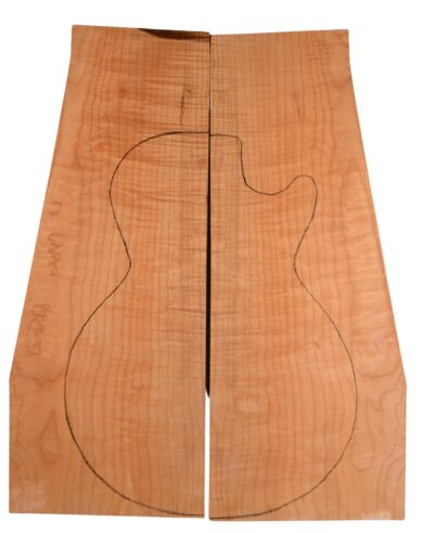 Maple (Big Leaf) GuitarSolidBodyTopATC L20199.G.045
