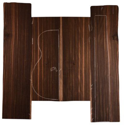 Ebony (Macassar) GuitarSet4pcATC L20967.G.002