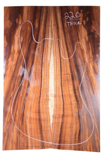 Koa GuitarSolidBodyTopATC L20998.G.003