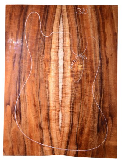 Koa GuitarSolidBodyTopATC L20998.G.007
