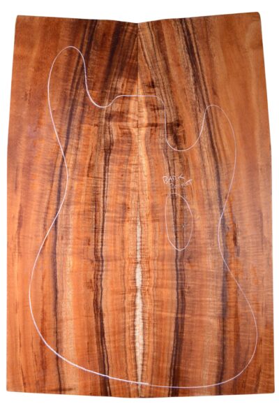 Koa GuitarSolidBodyTopATC L20998.G.008
