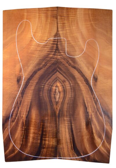 Koa GuitarSolidBodyTopATC L20998.G.013