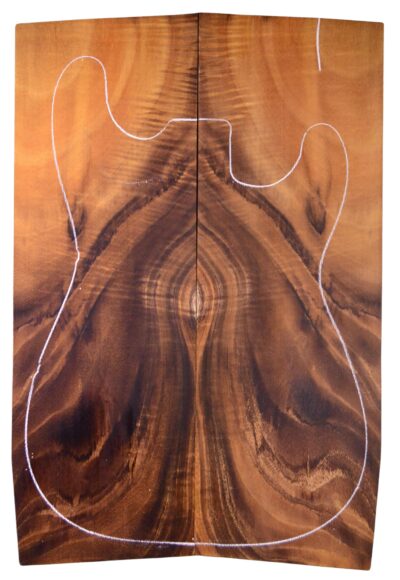 Koa GuitarSolidBodyTopATC L20998.G.014
