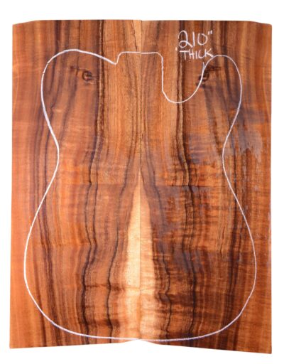 Koa GuitarSolidBodyTopATC L20998.G.021