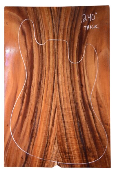 Koa GuitarSolidBodyTopATC L20998.G.029