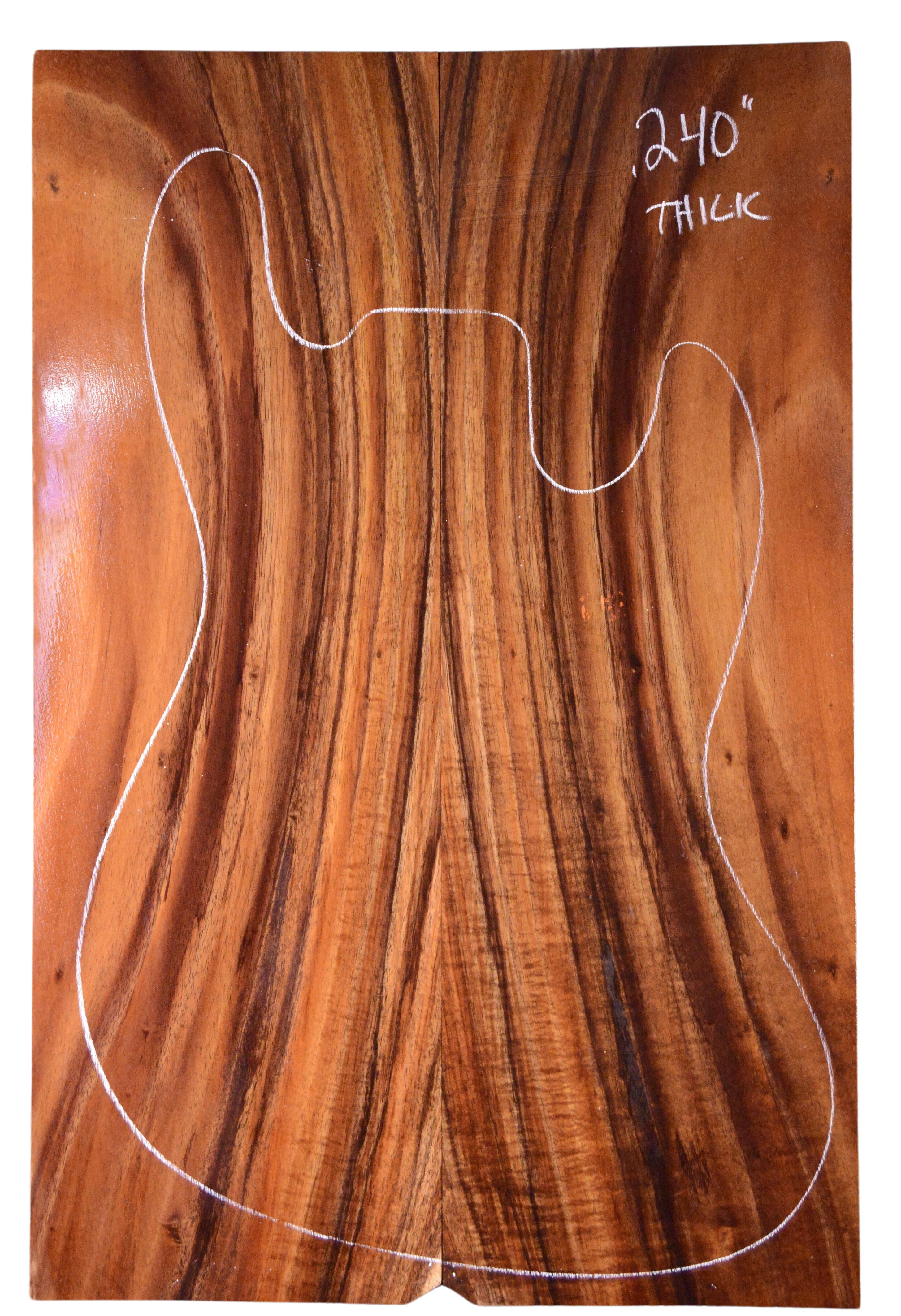 Koa GuitarSolidBodyTopATC L20998.G.029