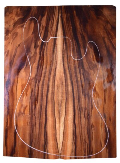 Koa GuitarSolidBodyTopATC L20998.G.032