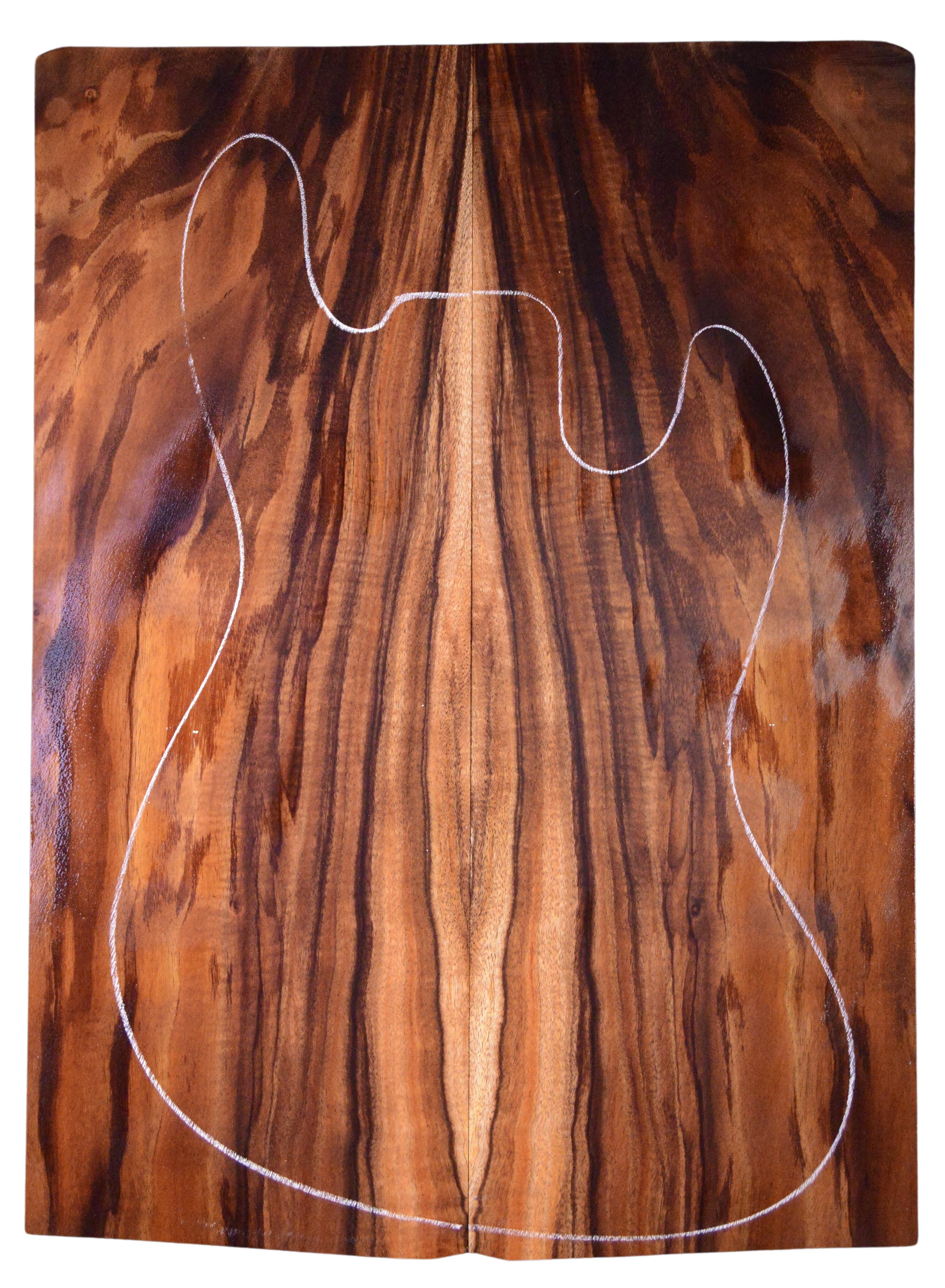 Koa GuitarSolidBodyTopATC L20998.G.032