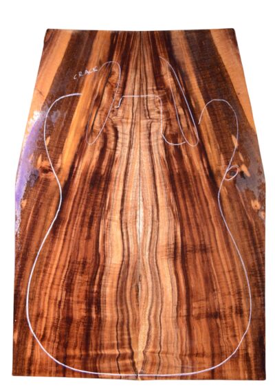 Koa GuitarSolidBodyTopATC L20998.G.044