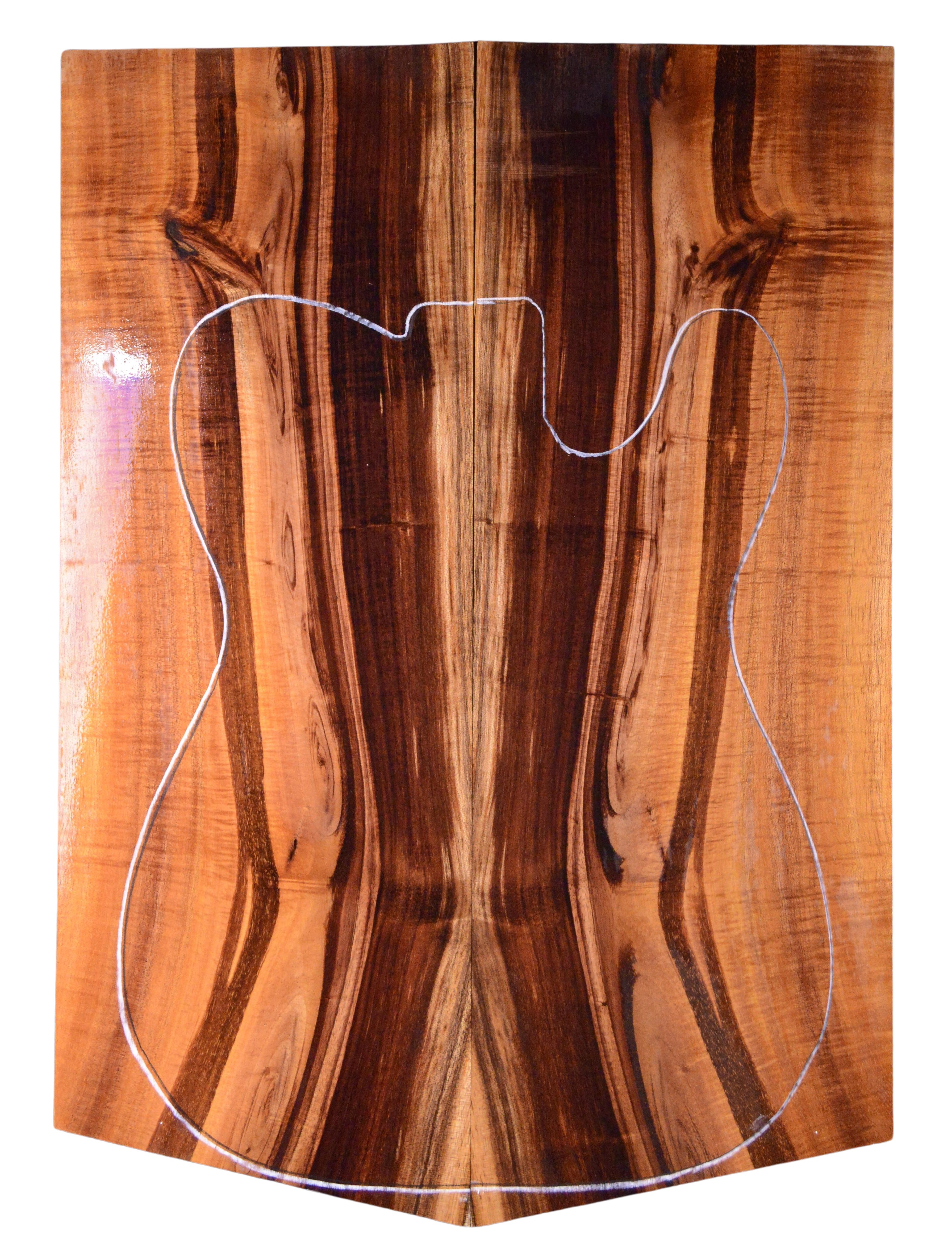 Koa GuitarSolidBodyTopATC L20998.G.045
