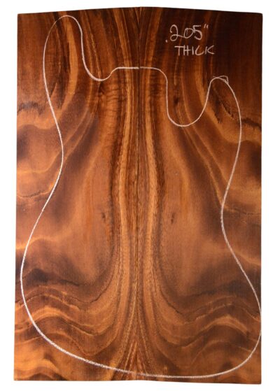 Koa GuitarSolidBodyTopATC L20998.G.050