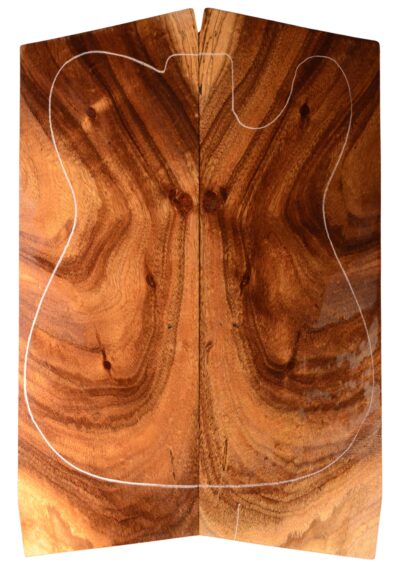 Koa GuitarSolidBodyTopATC L20998.G.054
