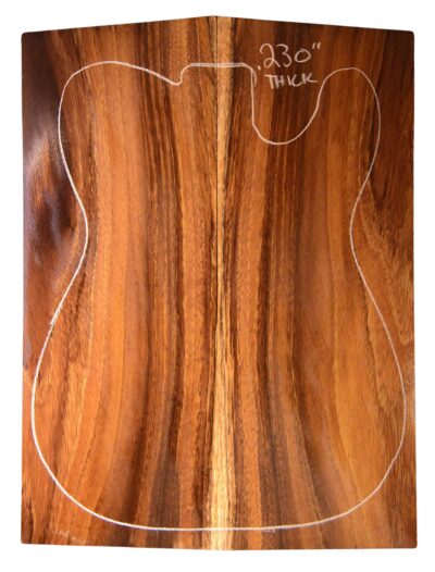 Koa GuitarSolidBodyTopATC L20998.G.062