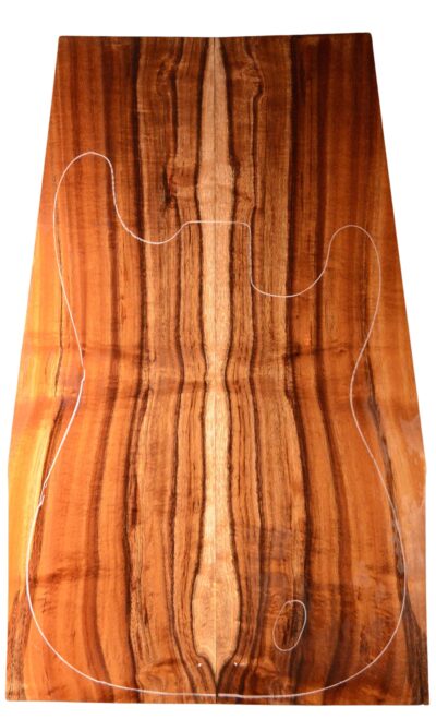 Koa GuitarSolidBodyTopATC L20998.G.068