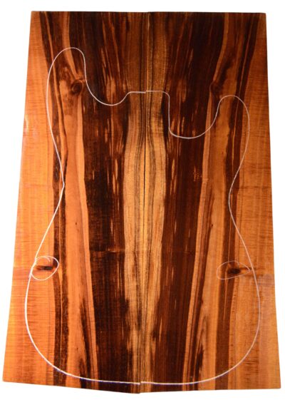Koa GuitarSolidBodyTopATC L20998.G.069