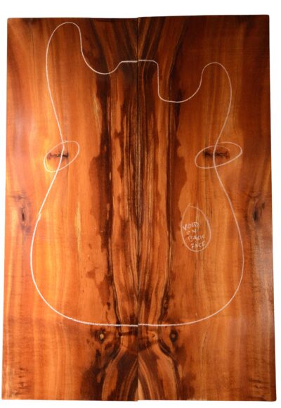 Koa GuitarSolidBodyTopATC L20998.G.072
