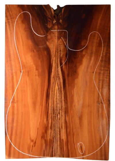 Koa GuitarSolidBodyTopATC L20998.G.073