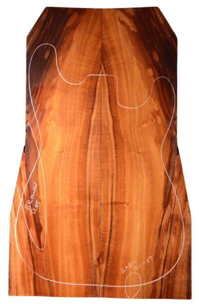 Koa GuitarSolidBodyTopATC L20998.G.074