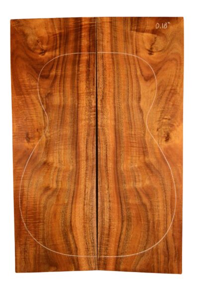 Koa GuitarBack2pcATC L21403.G.008