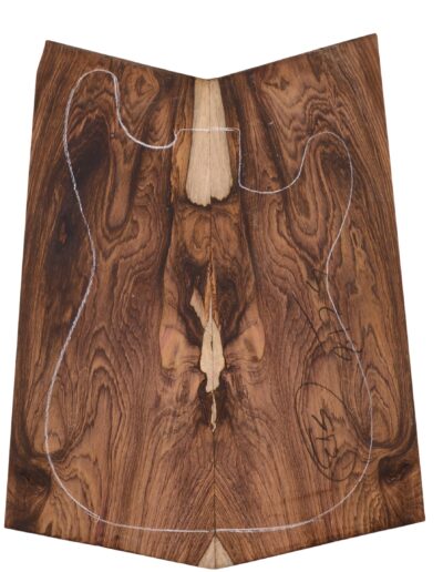 Rosewood (Nicaraguan) GuitarSolidBodyTopATC L22972.G.005
