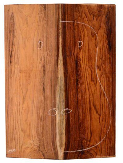Rosewood (Nicaraguan) GuitarBack2pcATC L2328.G.025