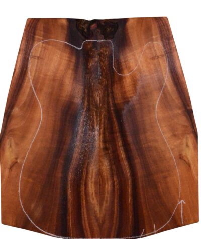 Koa GuitarSolidBodyTopATC L23996.G.004