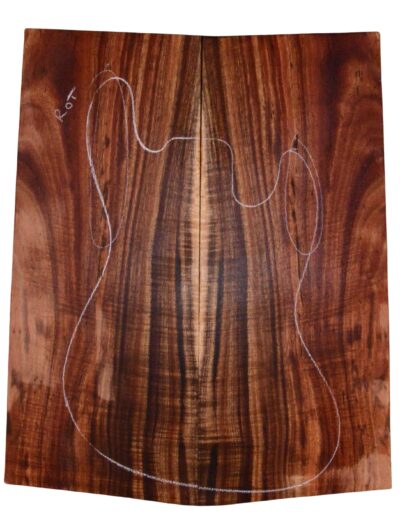 Koa GuitarSolidBodyTopATC L23996.G.009