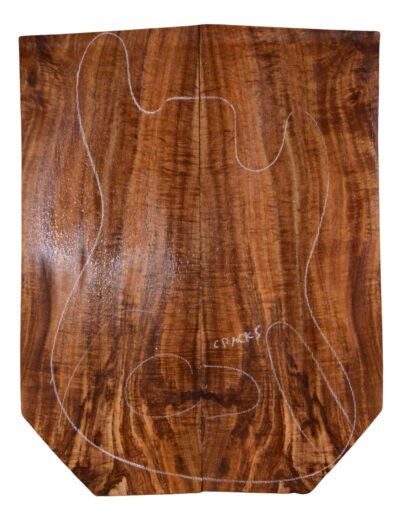 Koa GuitarSolidBodyTopATC L23996.G.022