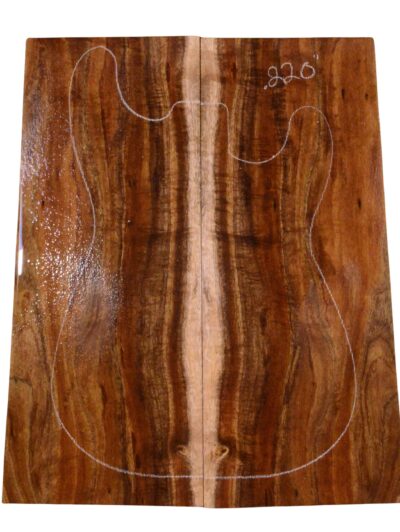 Koa GuitarSolidBodyTopATC L23996.G.039