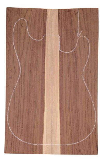 Rosewood (Nicaraguan) GuitarSolidBodyTopATC L23997.G.007