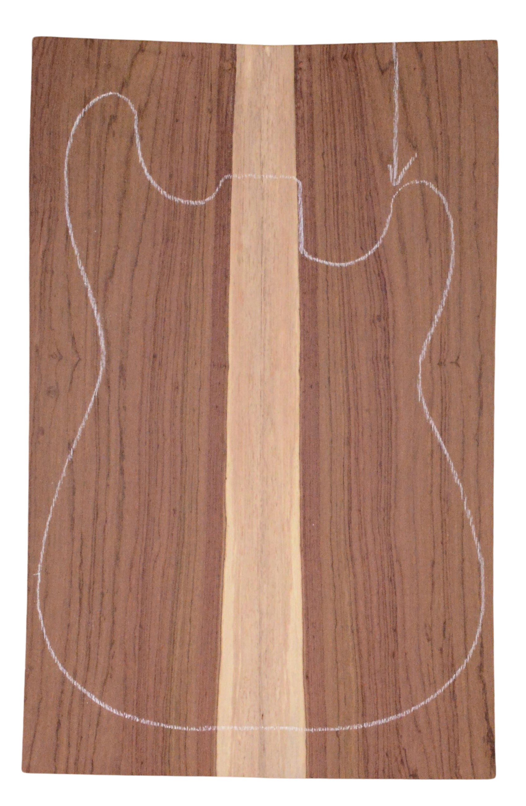 Rosewood (Nicaraguan) GuitarSolidBodyTopATC L23997.G.007